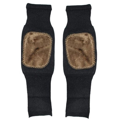 1 Pair Knee Warmer Woolen For Men And Women (random Design)