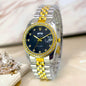 Rolex Luxury Stone With Date & Day Wristwatch