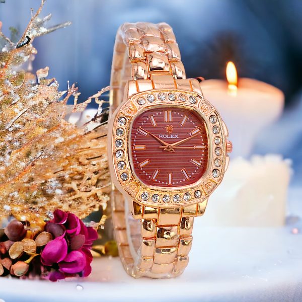 Rolex Elegant Design Watch For Her (Without Box)